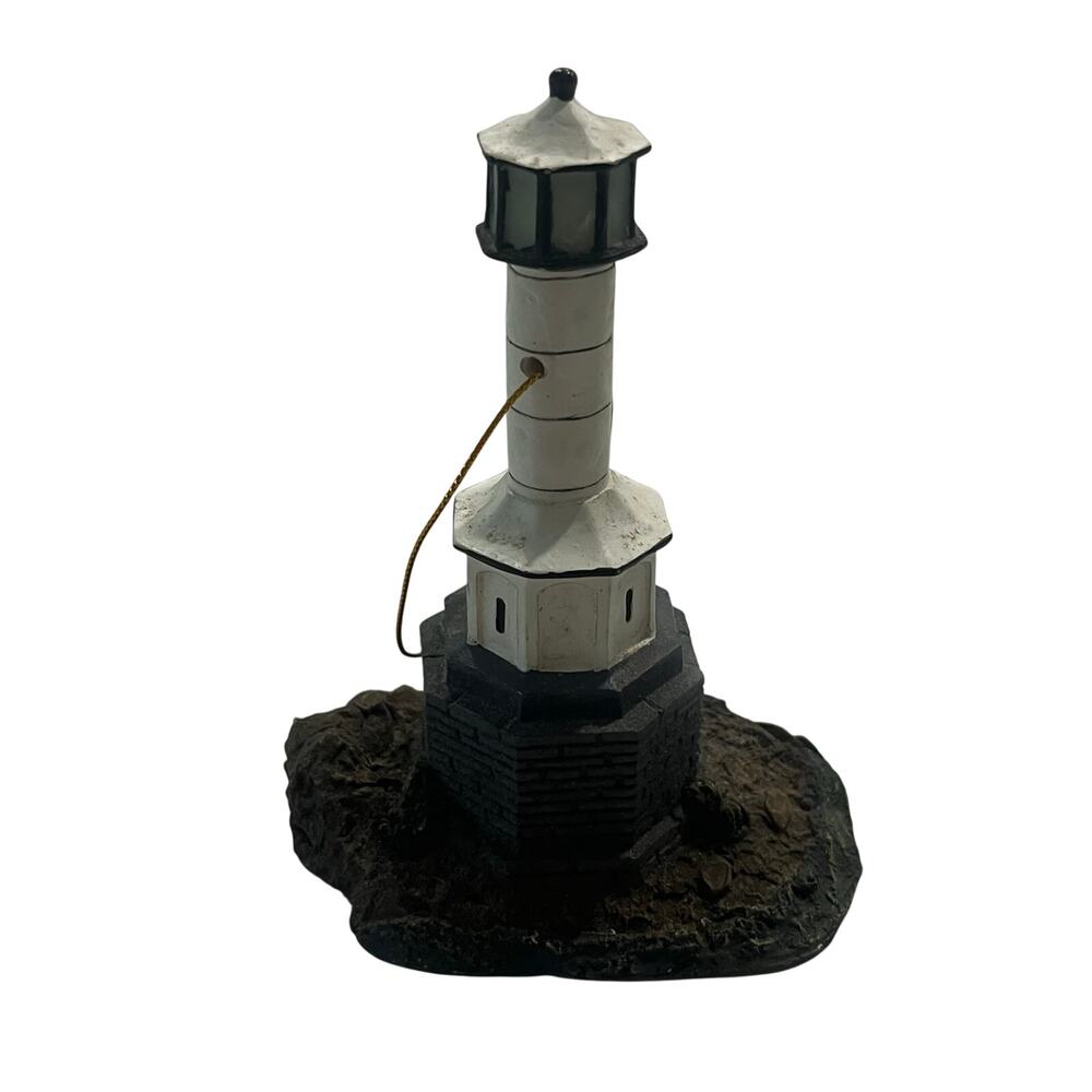 Vintage K's Collection Resin Lighthouse Figurine Maryport Cumbria England